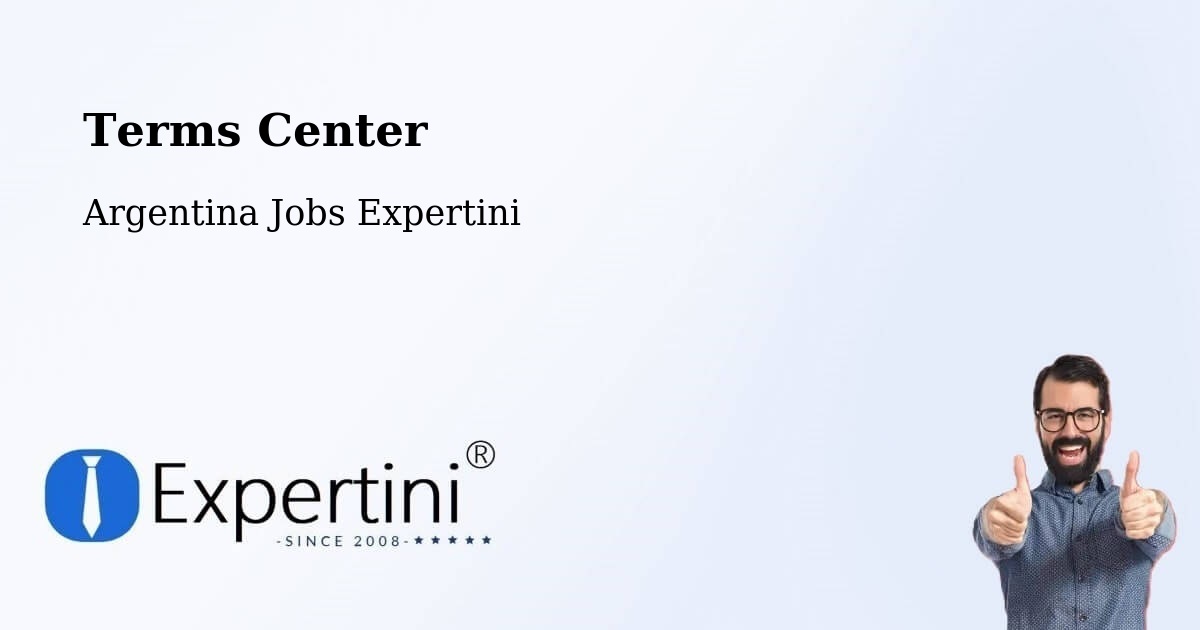 Terms of Service – Puerto Rico - Argentina Jobs Expertini